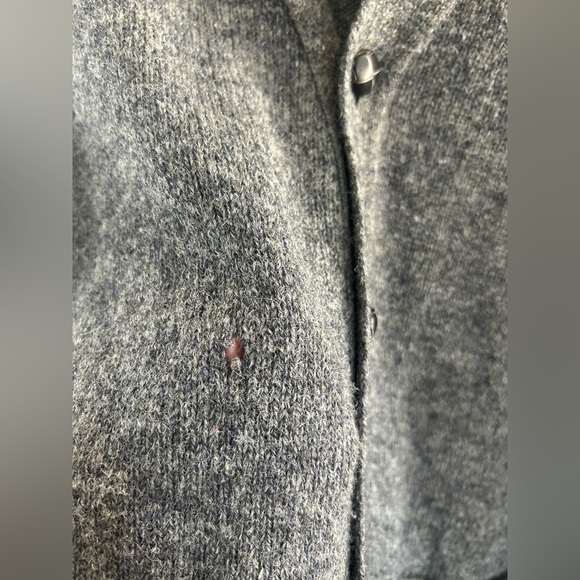Vintage Pendleton Wool USA Grandpa Button Sweater Cardigan Size L - Picture 5 of 8